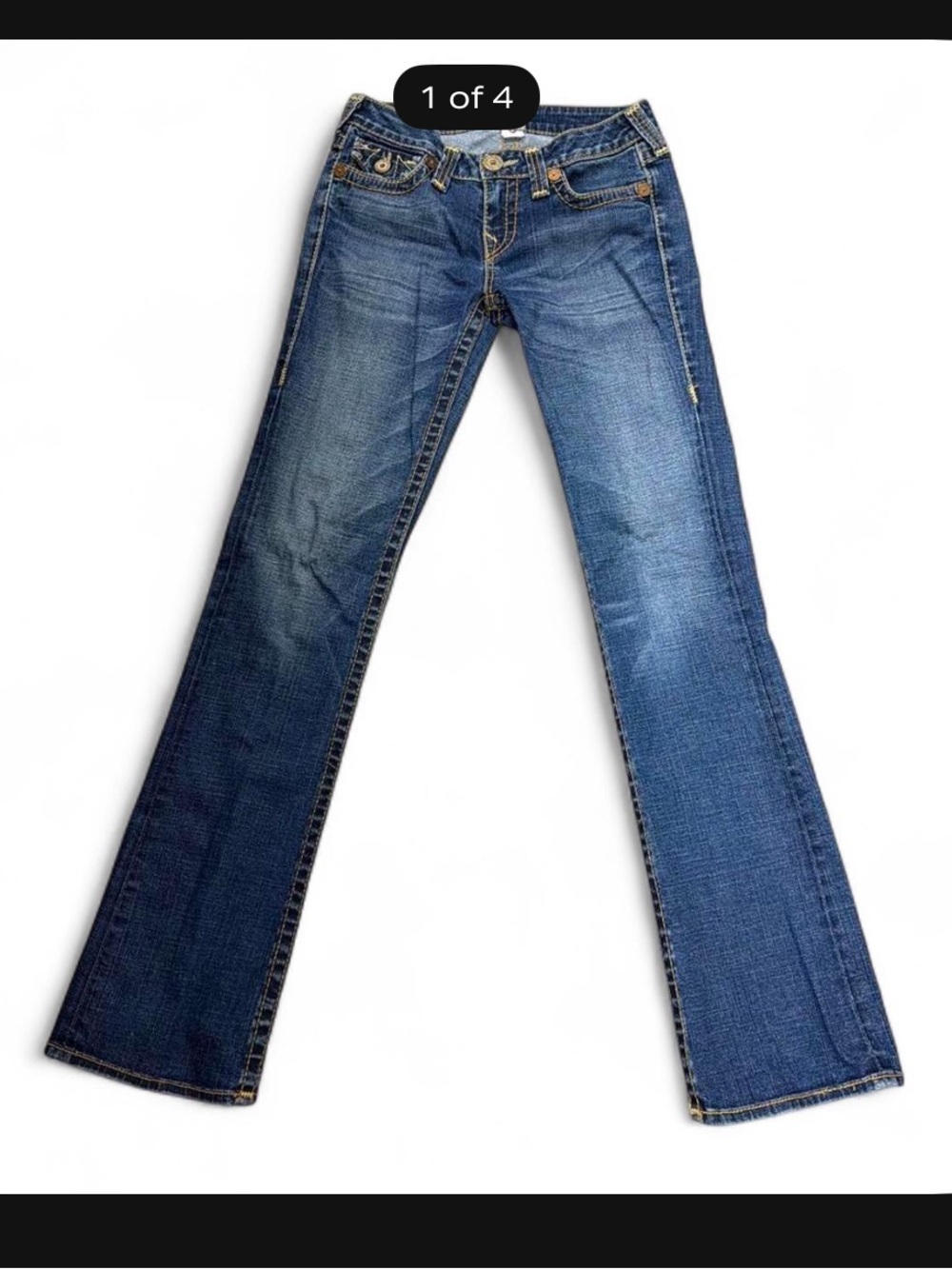 Classic Flare Womens Jeans - Blue